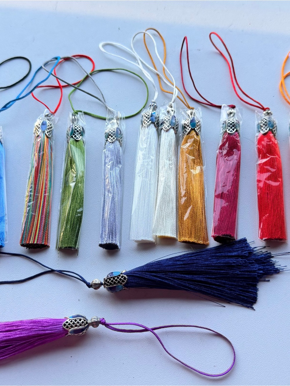 14 Decorative Tassel Charm for your art projects. Be creative!!
